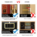 luxury interior fingerprint lock home mini safe box